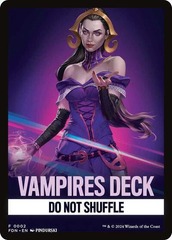 Vampires Deck Theme Card